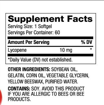 Lycopène 10 mg/60 softgels