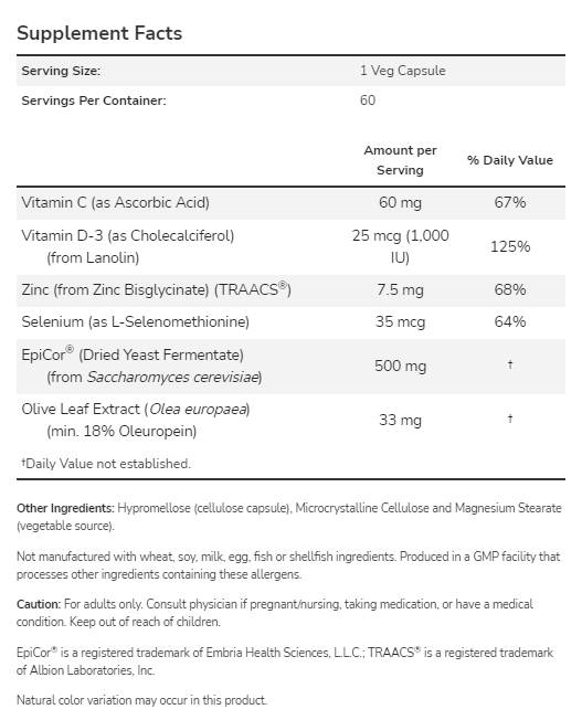 Epicor® Plus Immunité - 60 capsules