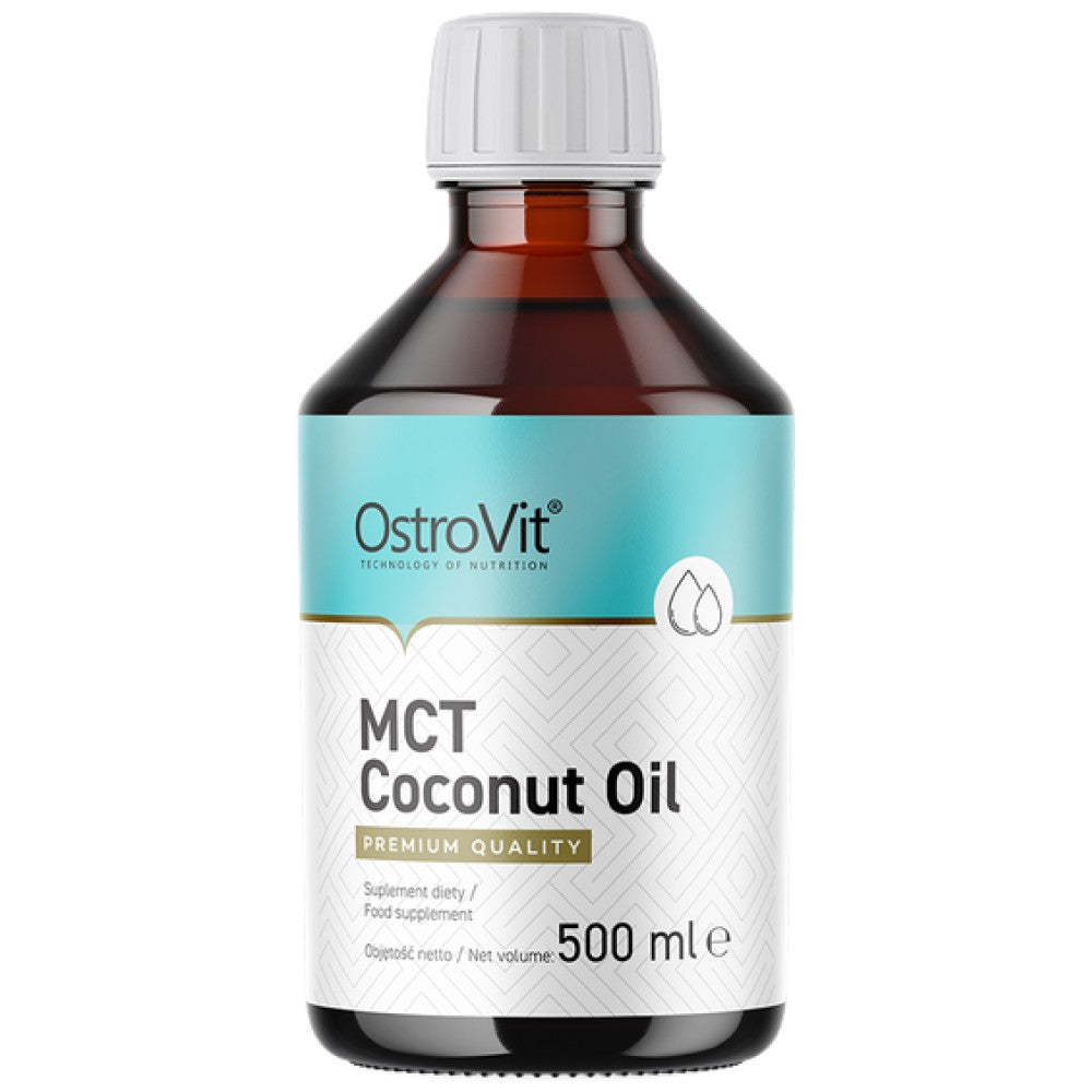 Huile de noix de coco MCT | Qualité supérieure C8 + C10 500 ml
