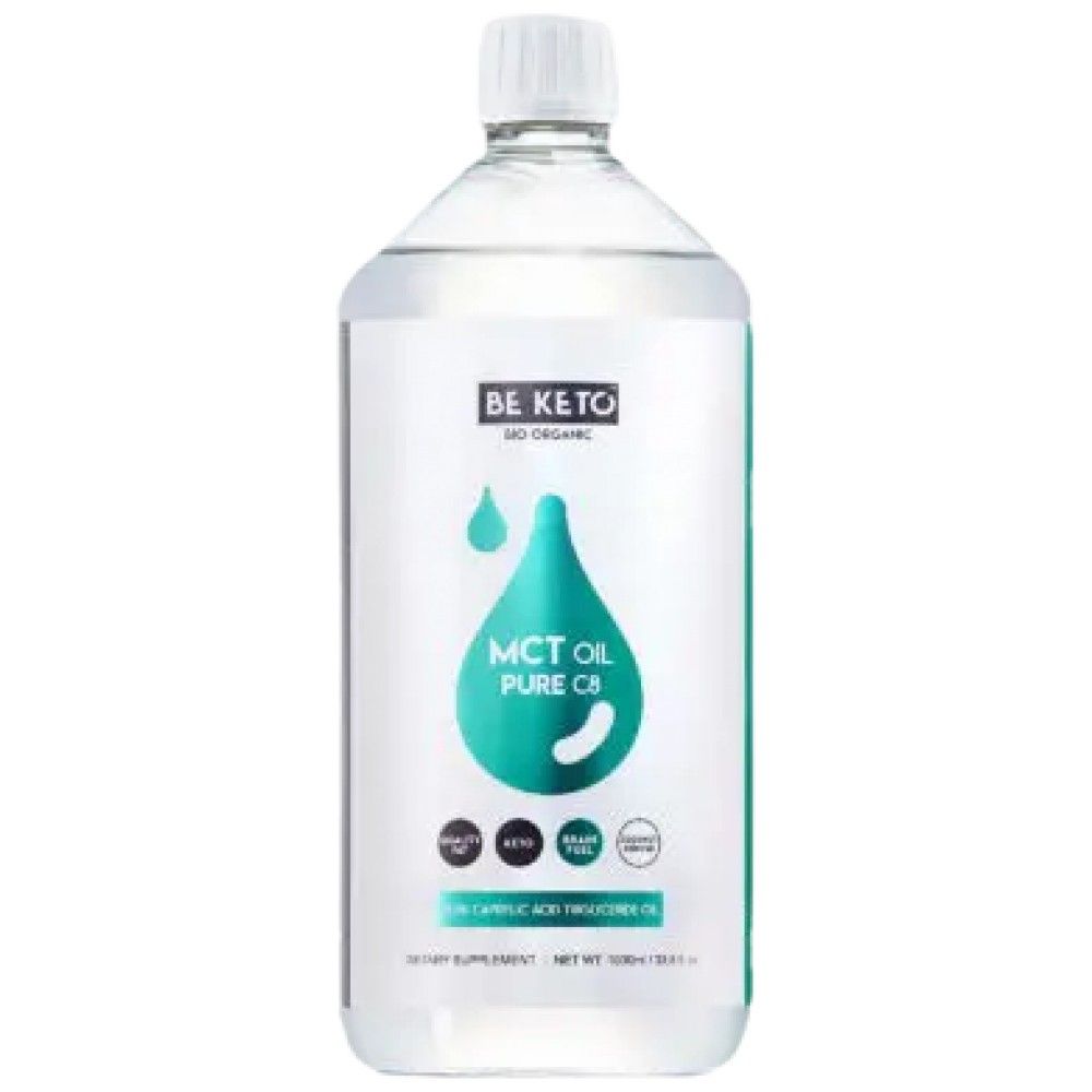 Huile MCT 100% liquide C8 - 1000 ml