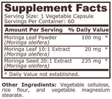 <tc>Pure Nutrition</tc> - COMPLEXE MORINGA - 60 Gélules Végétales