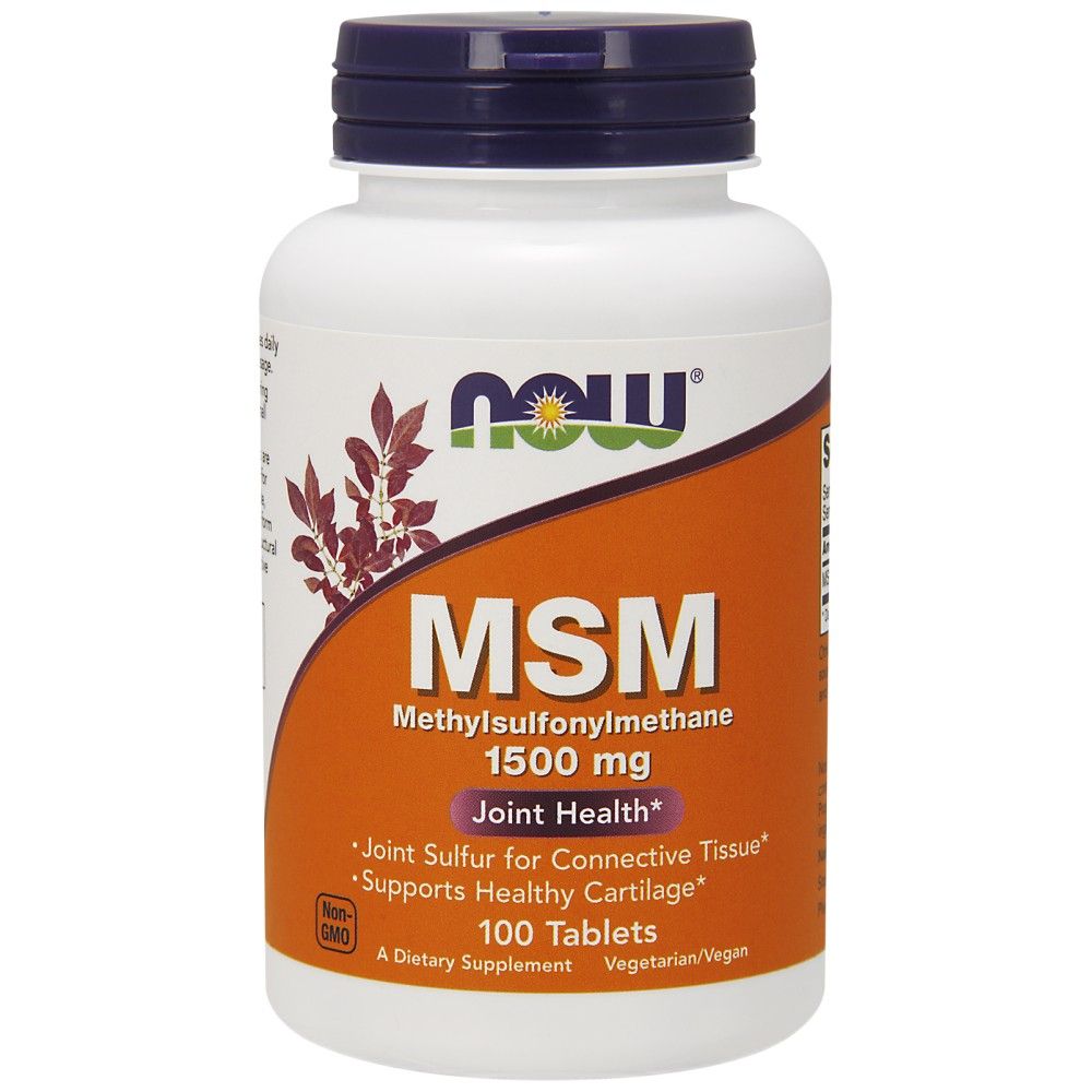 MSM 1500 mg - 100 comprimés
