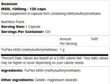 Capsules MSM 500 mg 250