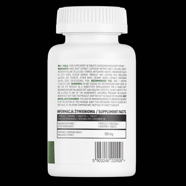 MACA 500 mg - 90 tablettes