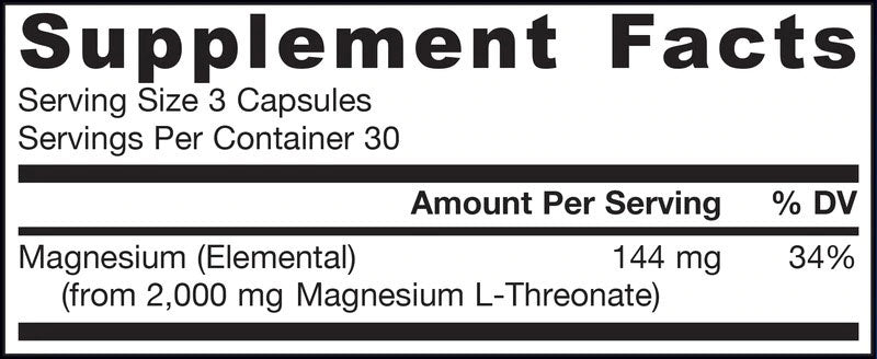 Magmind | Capsules Magtein® 90 Magnésium L-Threonate