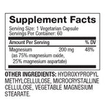 Magnésium 200 mg/60 Caps