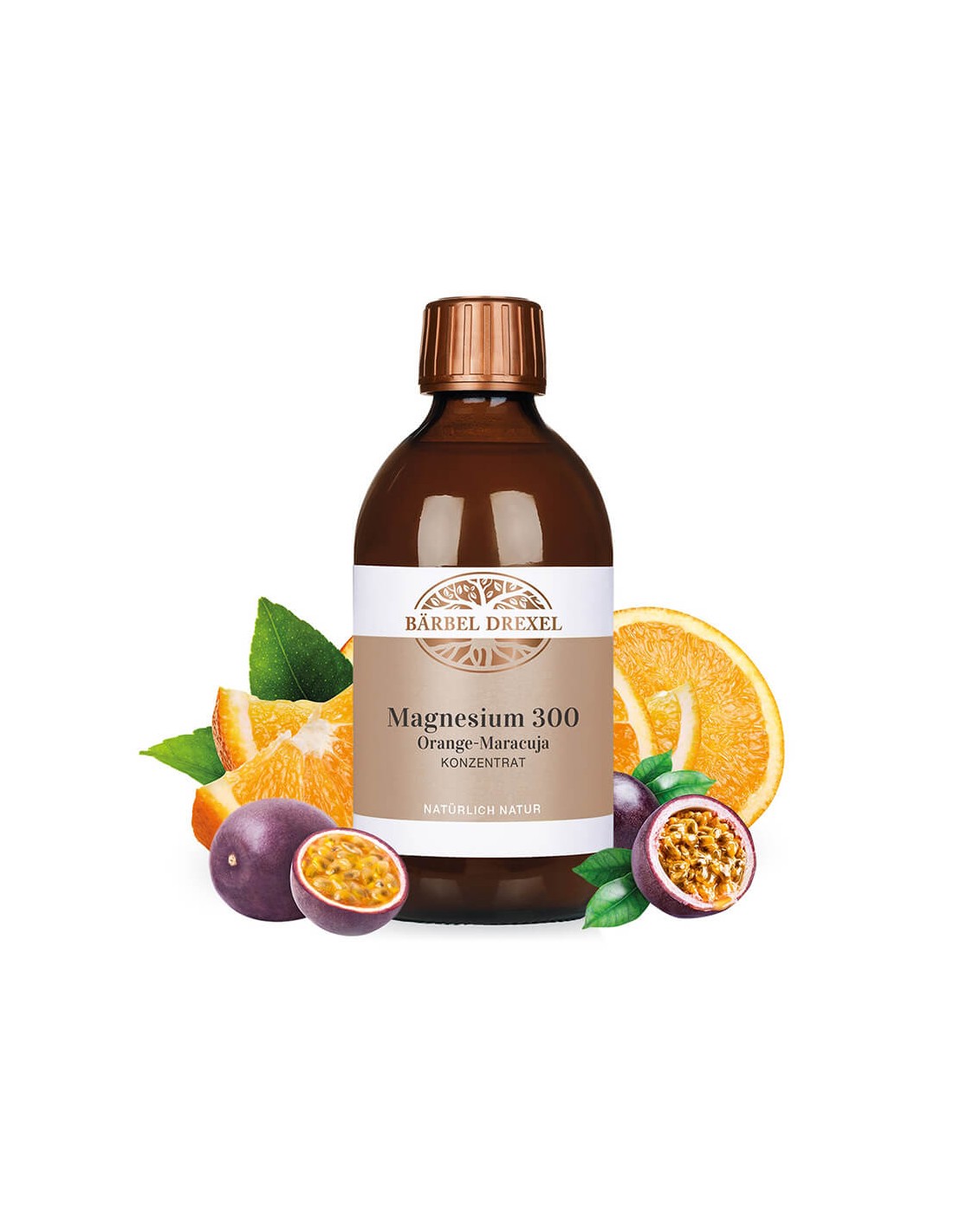 Magnesium 300 Orange-Maracuja Konzentrat/Concentré de magnésium (arôme orange et fruit de la passion), 300 ml <tc>Bärbel Drexel</tc>