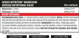 Magnésium - 90 capsules