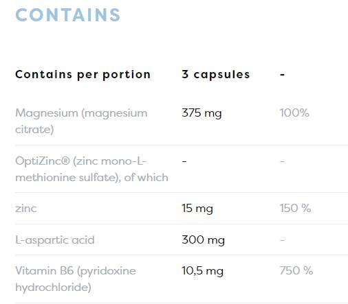 Balance en magnésium et détente - 90 capsules