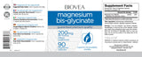 Bis-glycinate de magnésium 200 mg/90 Caps