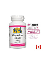 Citrate de magnésium 150 mg - 90 capsules