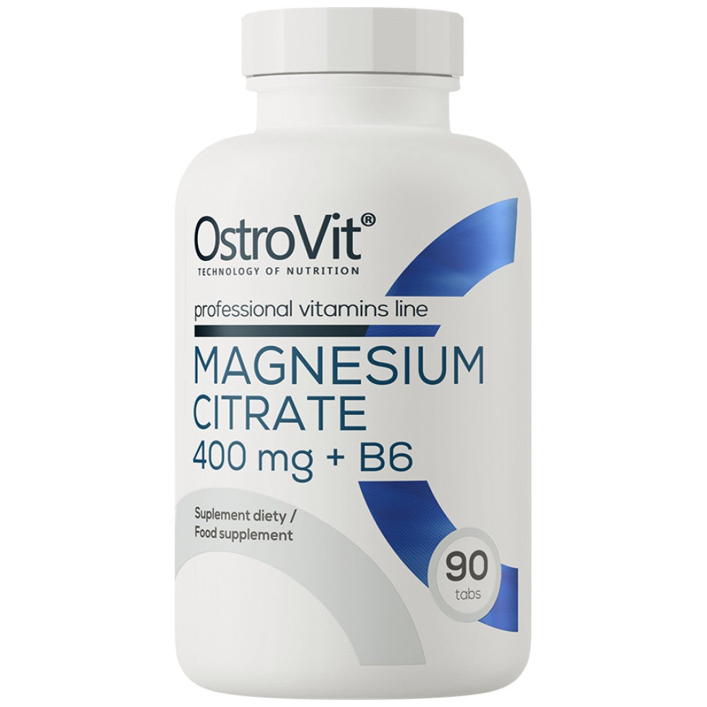 Magnésium Citrate 400 mg + B6 90 comprimés