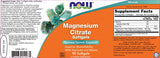 Gentes souples de citrate de magnésium - 180 softgels