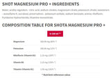 Magnésium Pro + Endurance | avec potassium et vitamine B1, B2, B6 - 12 x 100 ml
