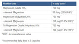 Magnésium Triple Complex | avec malate, bisglycinate et citrate - 180 capsules
