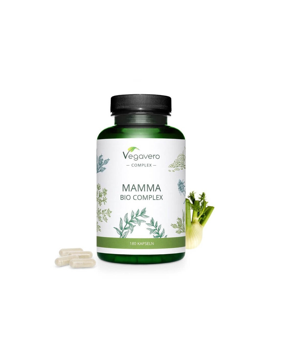 Mamma Bio Complex, 180 gélules, 100 % végétalien <tc>Vegavero</tc>