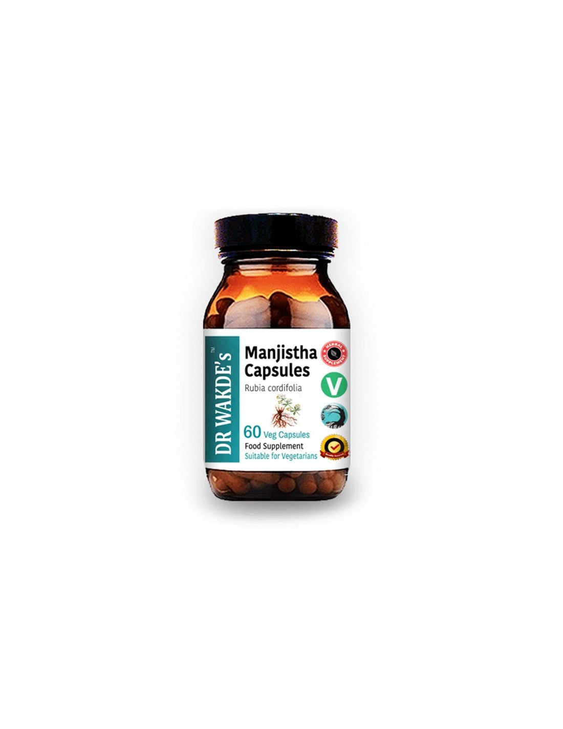 Manjistha/Manjista Ayurveda, 60 capsules Dr Wakde