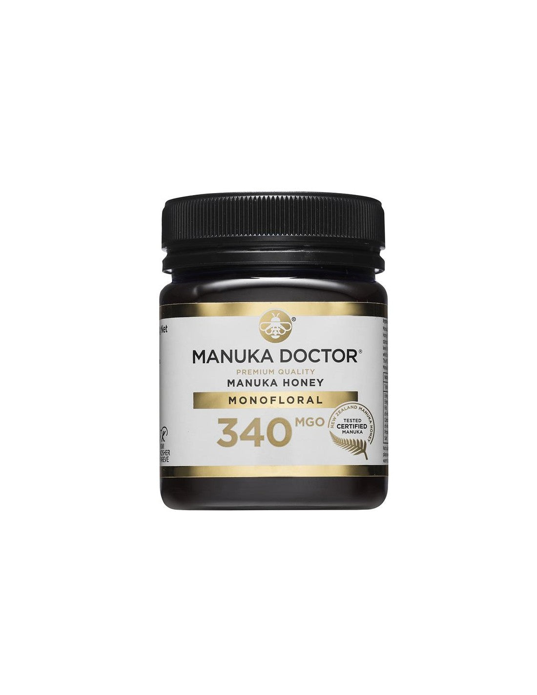 Manuka miel monofloral mgo 340, 250 g