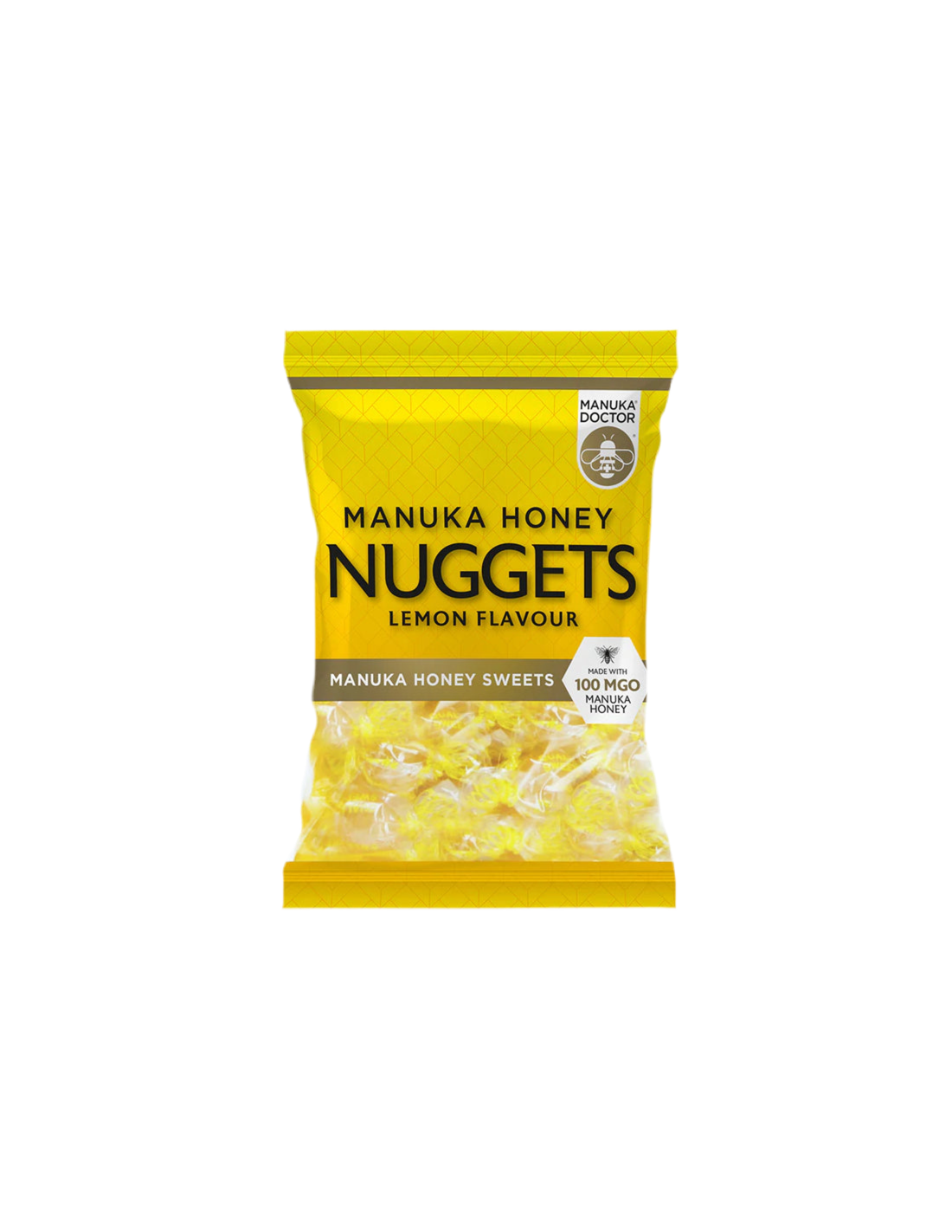 Nuggets de manuka saveur de citron à base de 100 mgo miel manuka, 120 g