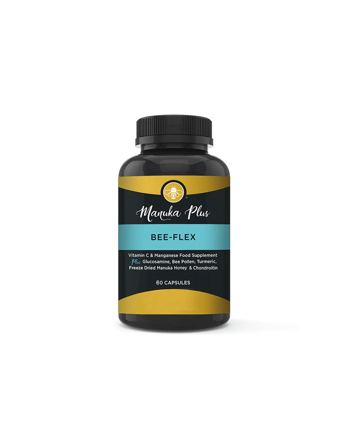 MANUKA plus Bee - Flex - Formule pour les articulations saines avec du miel manuka, 60 capsules