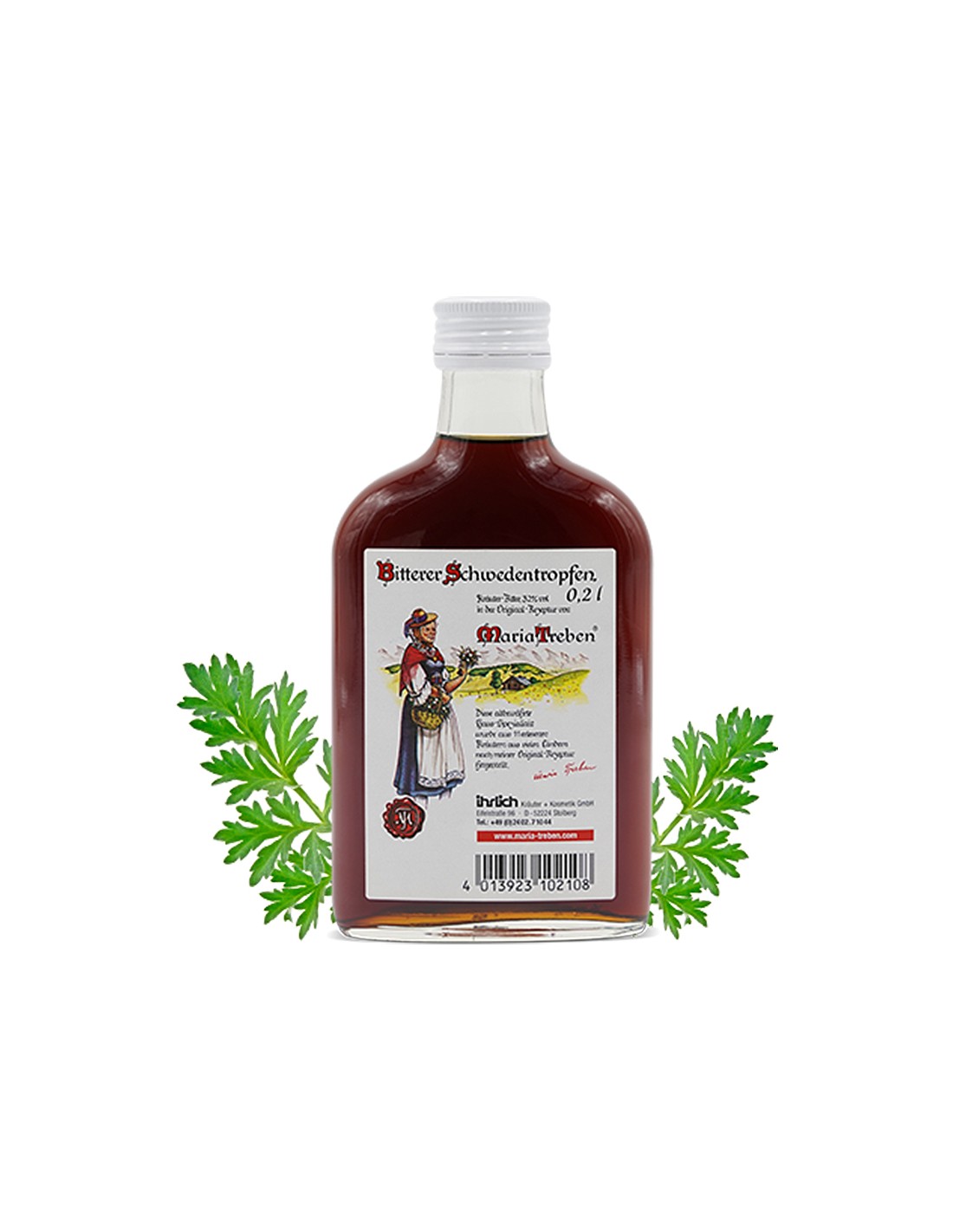 <tc>Maria Treben</tc>® Bitter suédois - Santé de l'estomac, du foie et de la vésicule biliaire, 200 ml