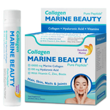 Collagène de poisson Beauté marine 10000 mg avec de l'acide hyaluronique 100 mg/20 x 25 ml /