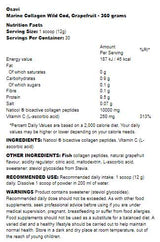 Collagène marin | Peptides de collagène bioactif Naticol® de la morue atlantique sauvage - 360 grammes