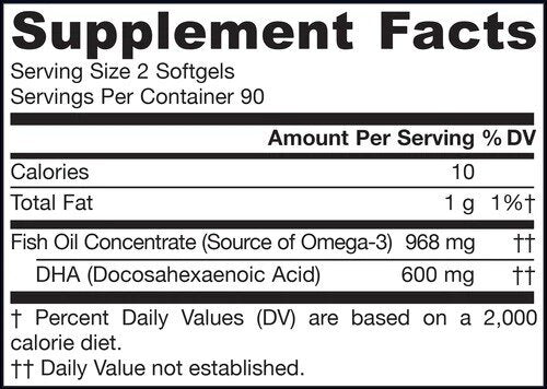 Max Dha - 180 softgels