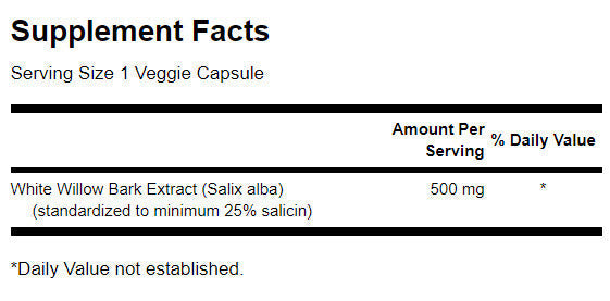 Rassette maximale Écorce de saule - 60 capsules