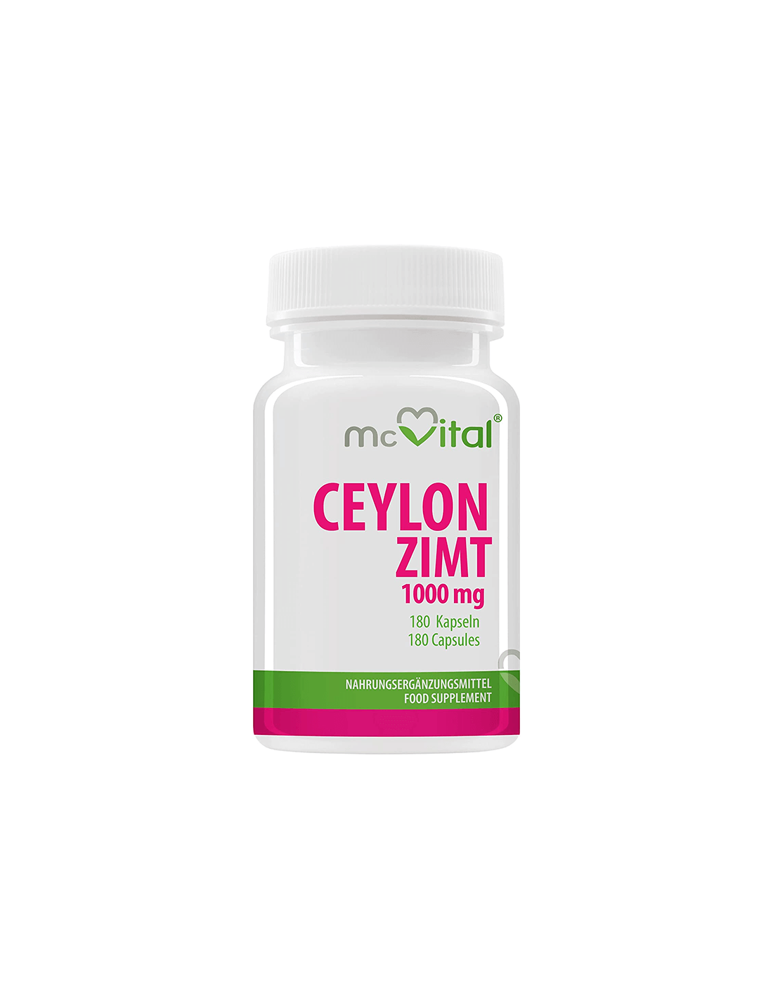 Cinnamon de Ceylan - McVital, 180 capsules