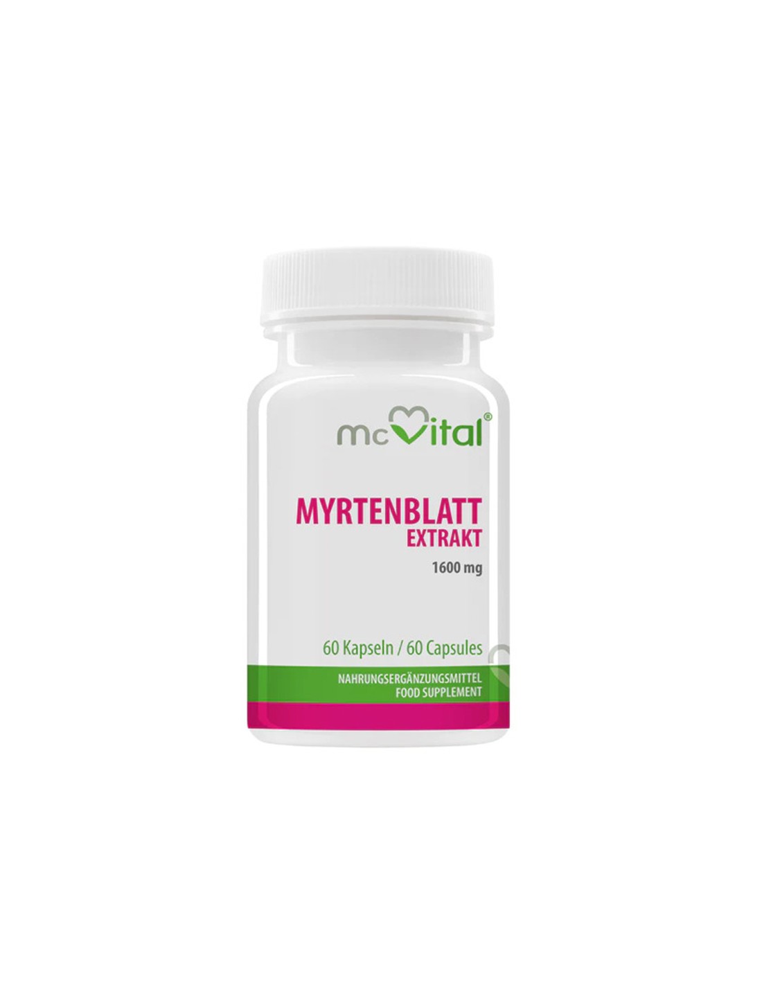 Antioxydant - Extrait de myrte (feuille) McVital, 60 capsules