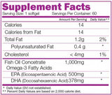 MEGA FISH Huile 60 Capsules de gel