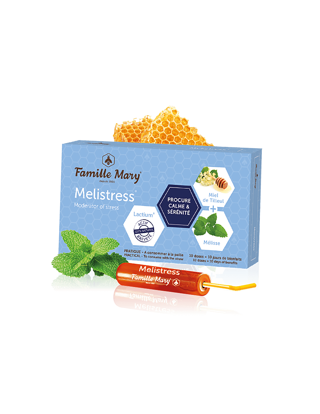 Antistress Ampoules (avec baume et miel), 10 pcs.