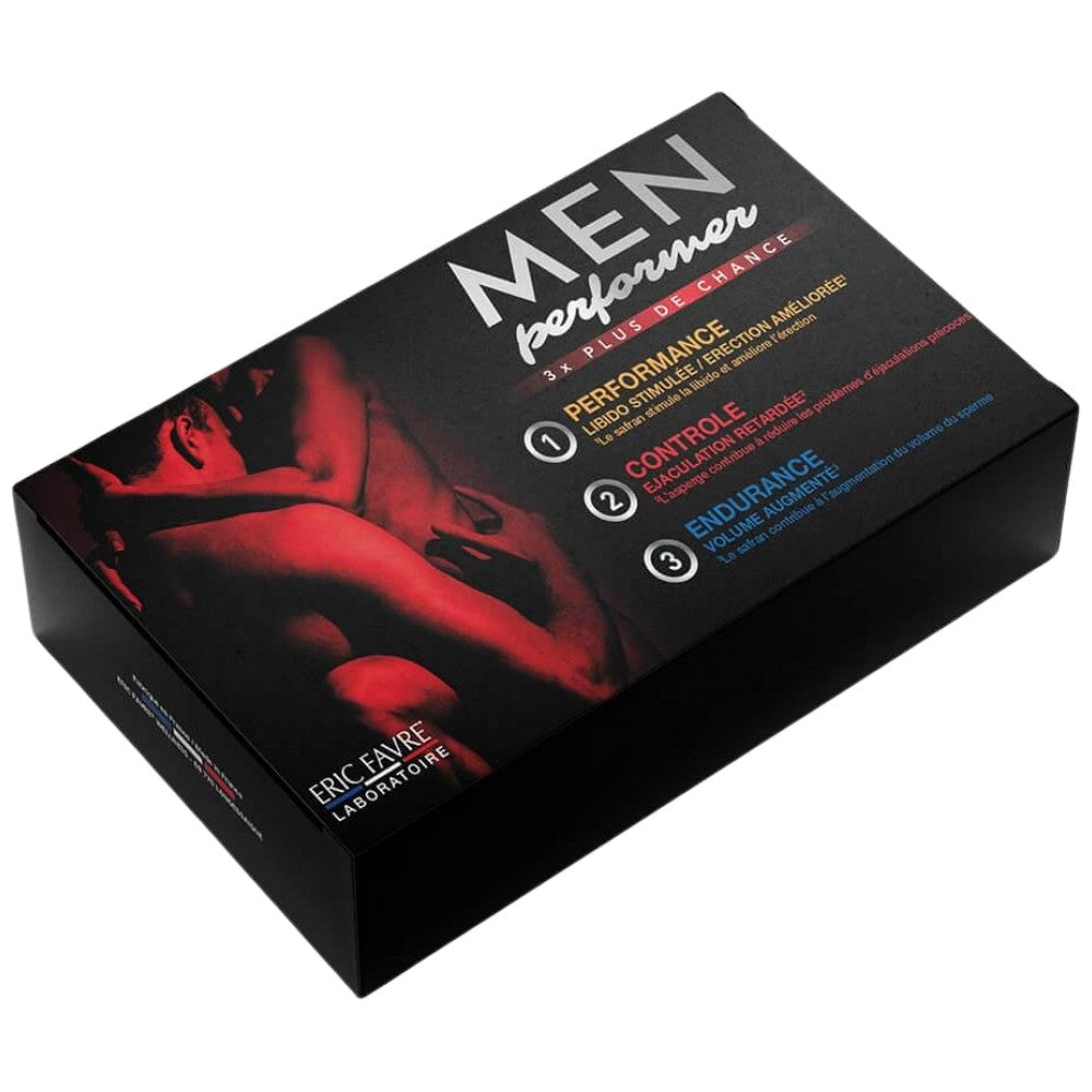 Interprète des hommes 3 en 1 | Time Sex Control + Chrono Erect + Sperme maxi - 30 + 8 + 30 capsules