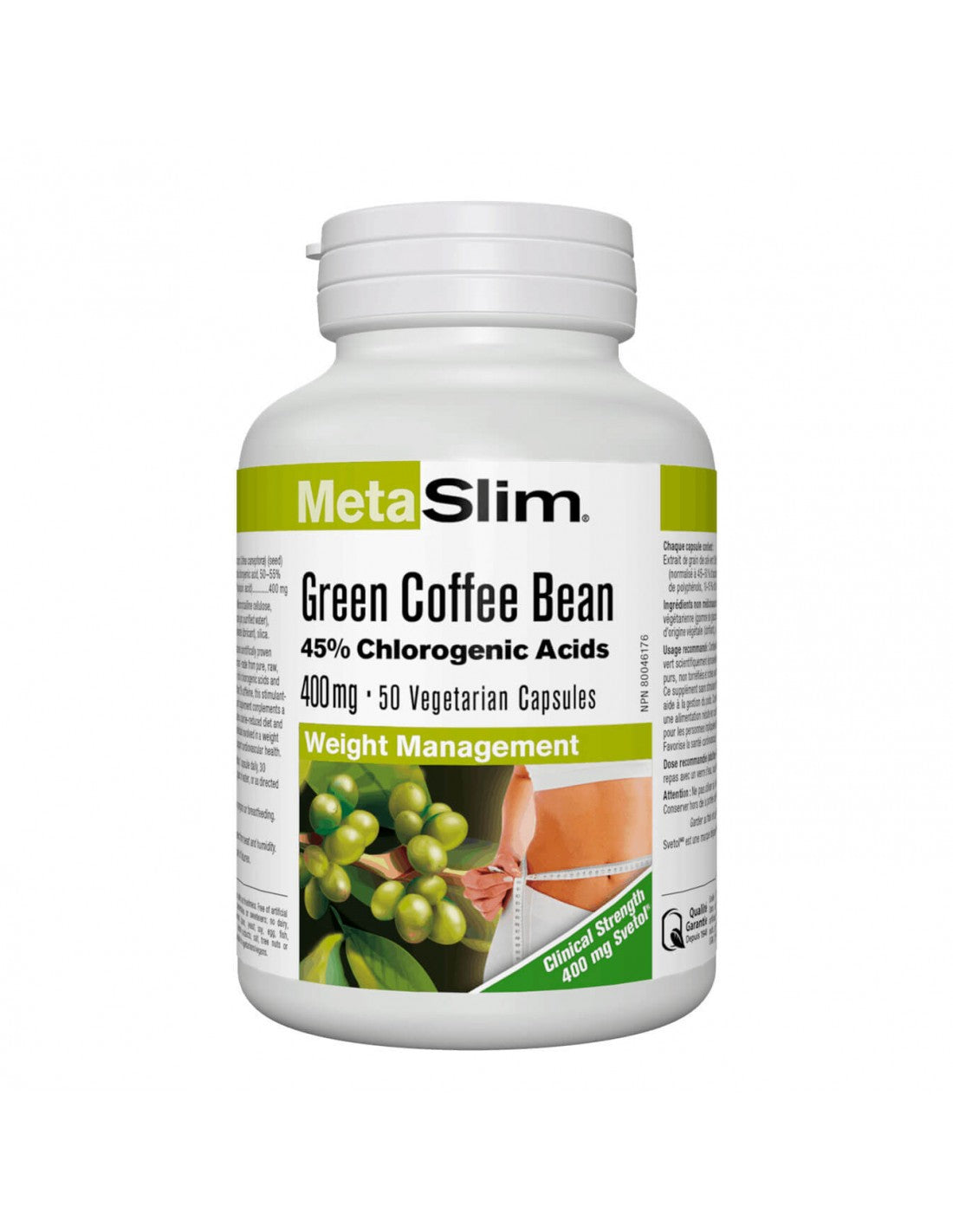 Metaslim® Green Coffee Bean 400 mg x 50 capsules