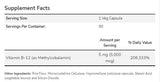 Méthyl B-12 5000 mcg - 90 capsules