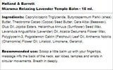 Miaroma relaxant lavande | Baume du temple - 15 ml