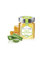 Miel & Aloe Vera Bio/Bio Acacia Honey + Aloe Vera, 170 G Famille Mary