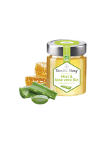 Miel & Aloe Vera Bio/Bio Acacia Honey + Aloe Vera, 170 G Famille Mary