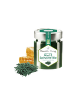 Miel & Spiruline Bio/Bio Acacia Honey + Spirulina, 170 G Famille Mary