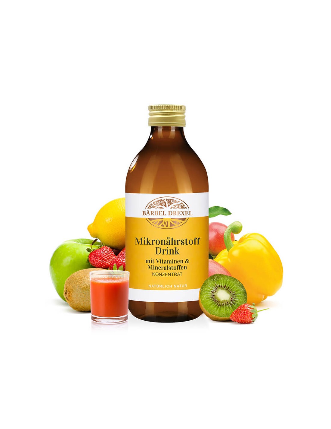 Mikronährstoff Drink mit Vitaminen &amp; Mineralstoffen/Vitamines, minéraux et oligo-éléments liquides, 300 ml <tc>Bärbel Drexel</tc>