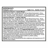 Testo militaire 900 mg - 100 capsules