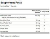 Combinaison de chardon-lait 475 mg - 60 capsules
