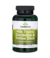 Milk Thistle Dandelion & Yellow Dock - 120 capsules