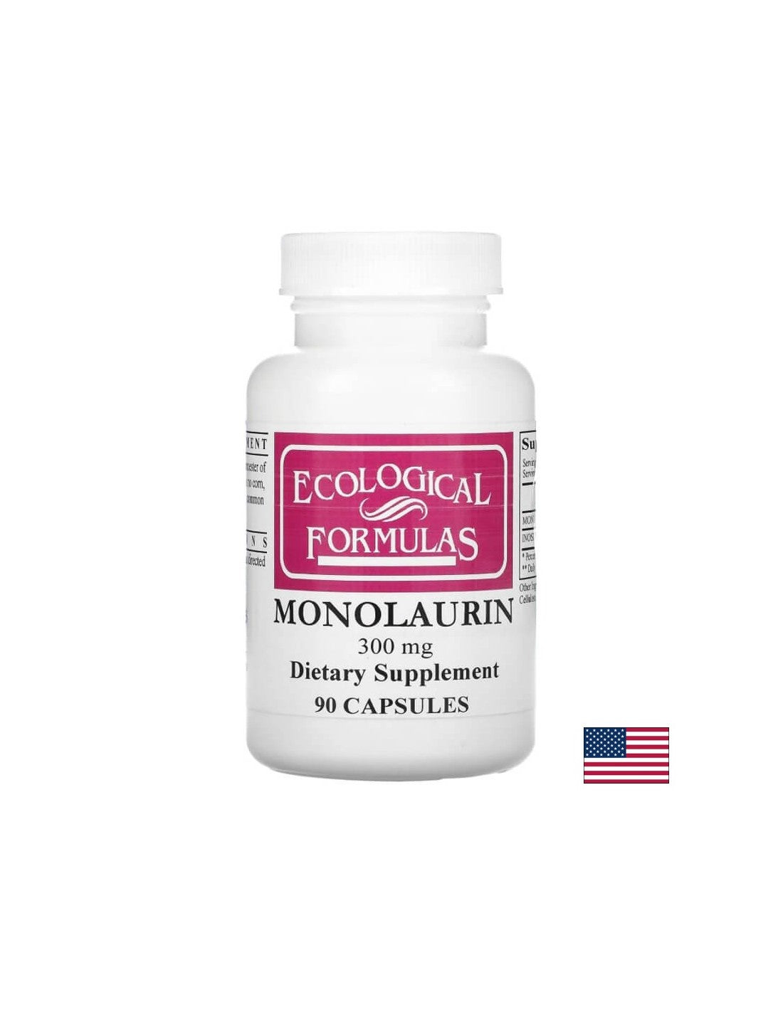 Monolaurine, 90 capsules formules écologiques