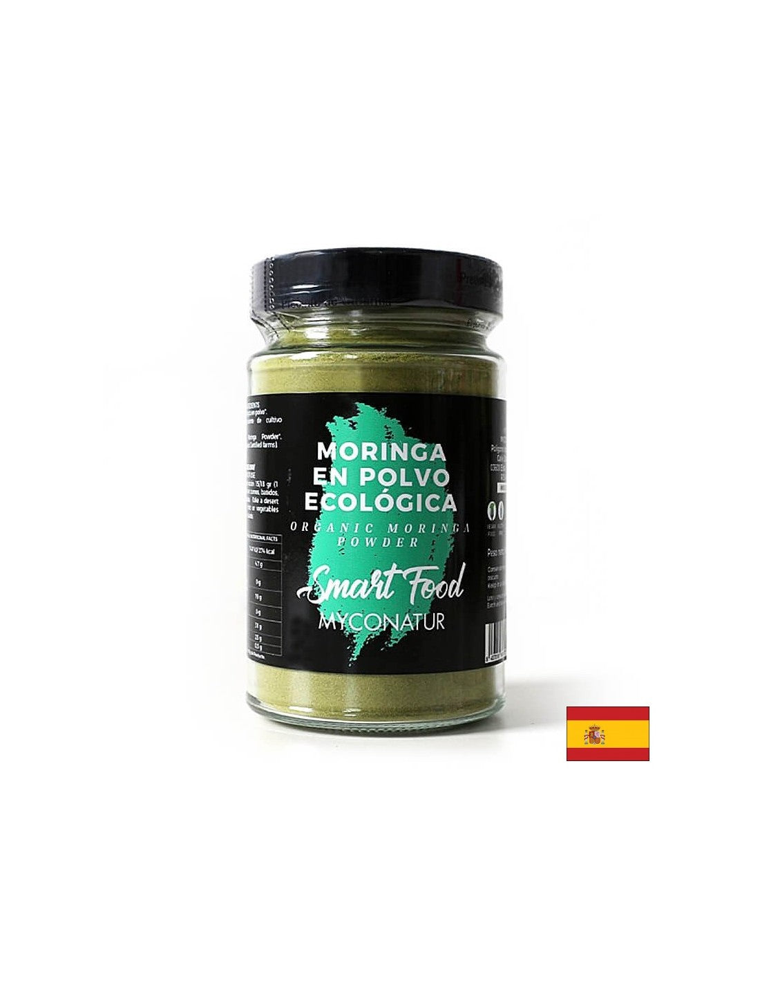 Poudre de moringa, Bio - Poudre de moringa bio, 150 g <tc>Myconatur</tc>