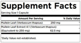 Extrait de feuille de Mulleine 312,5 mg - 60 capsules