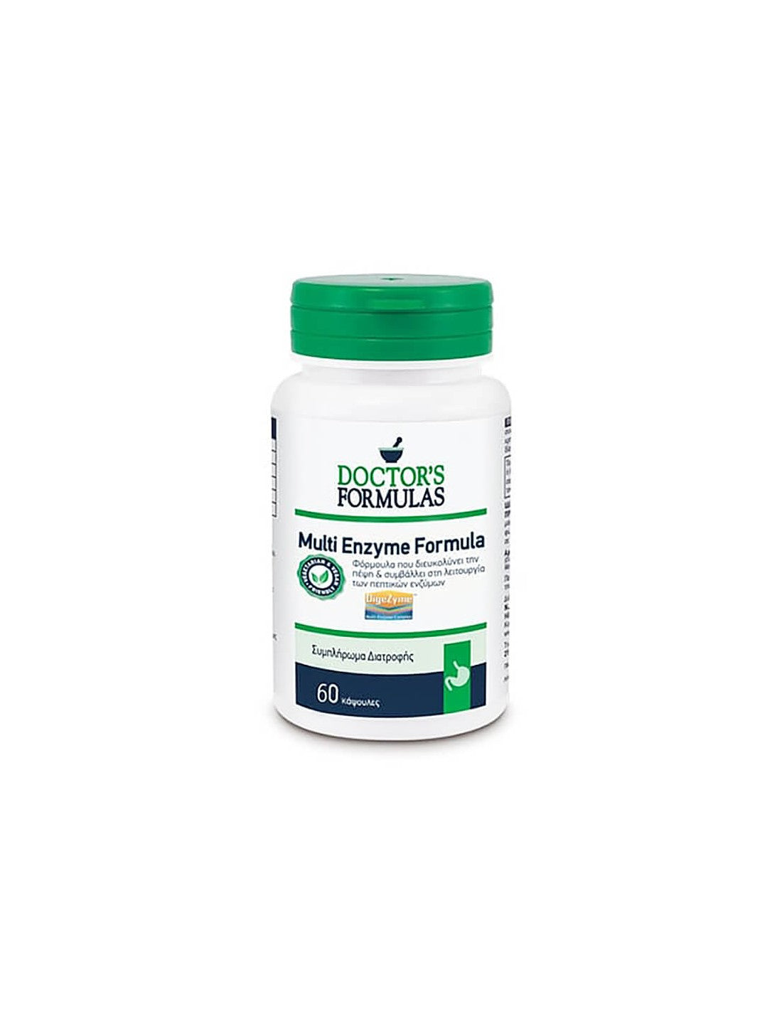 Formule multi-enzyme, 60 capsules Doctor's Formules