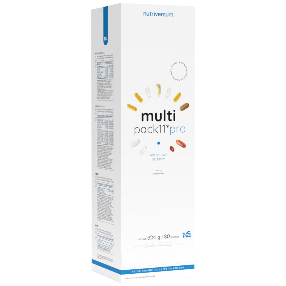 Multi Pack 11 Pro | Formule de santé tout-en-un - 30 packs
