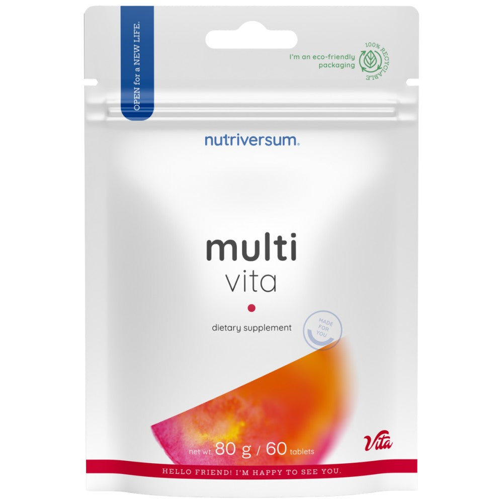 Multi Vita | Formule multivitamine complexe - 60 comprimés